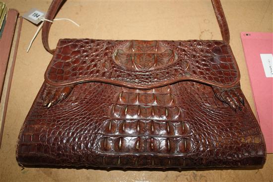 Crocodile handbag
